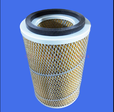 Cartucho de filtro de ar para compressor de ar, filtro de cobertura de metal AF25450 17801-2910 17801-28630 Cartucho de filtro de alta qualidade