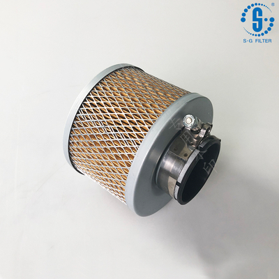 Filtro de ar do compressor de ar integrado filtro de ar com tampa de ferro 1625173613/1625173628 filtro de ar de alta qualidade